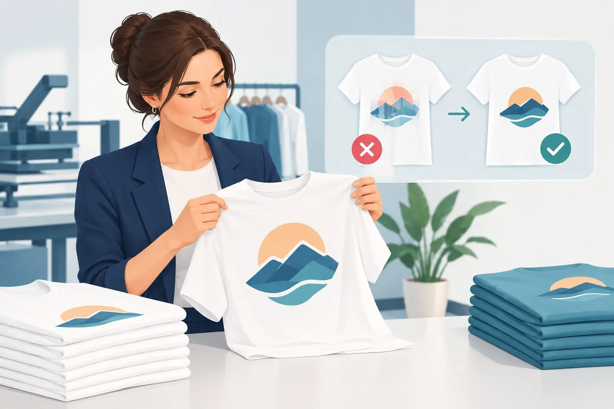 An Example of Reducing Garment Misprints