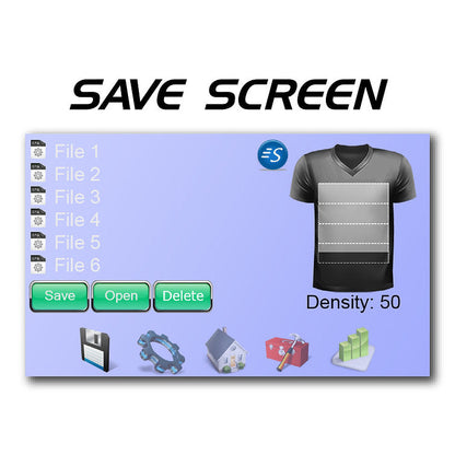 A digital graphic showing a software interface labeled &