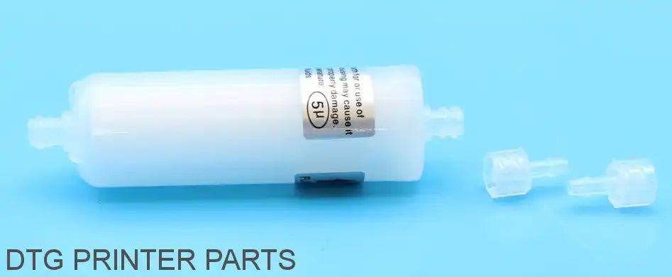 DTG Parts - (PACK OF 2) Capsule Style DTG/DTF Ink Circulation Filter White + CMYK