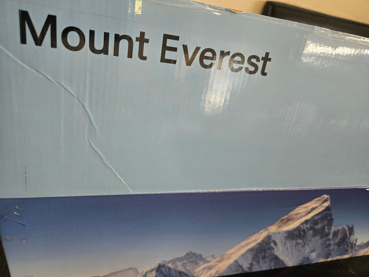 A close-up of a product box featuring the text &
