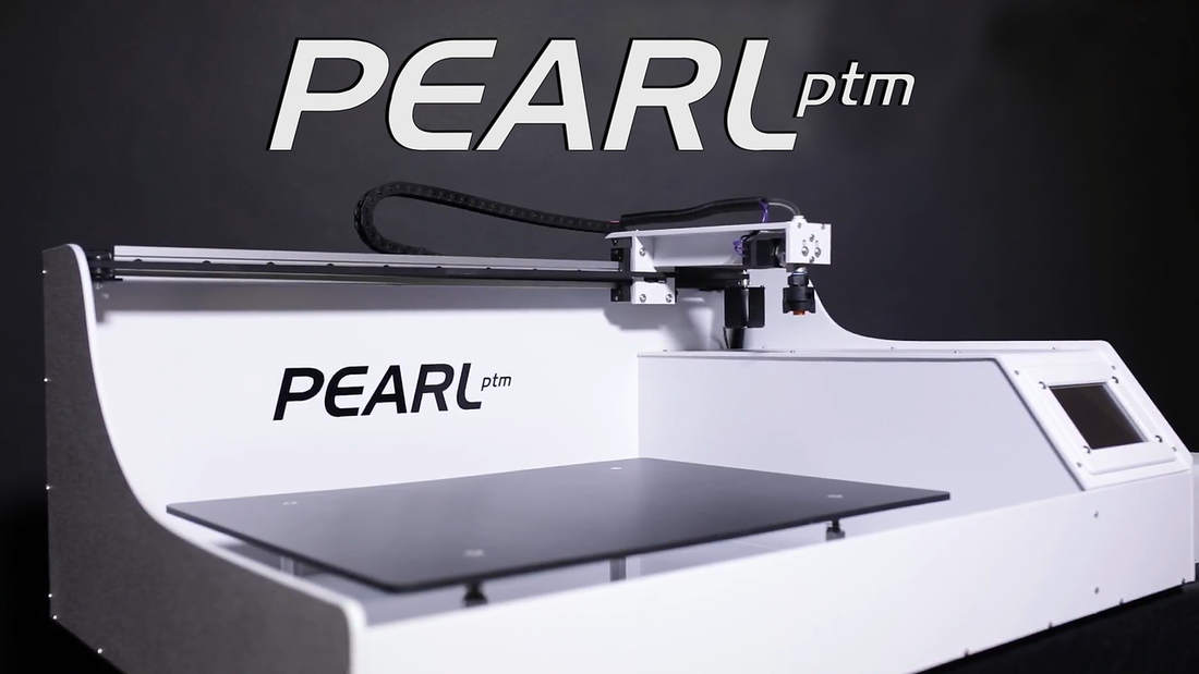 PEARL ptm machine on a dark background