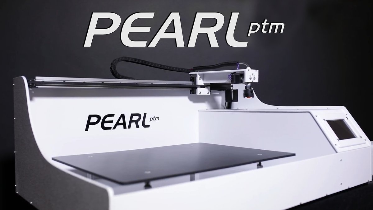 PEARL ptm machine on a dark background