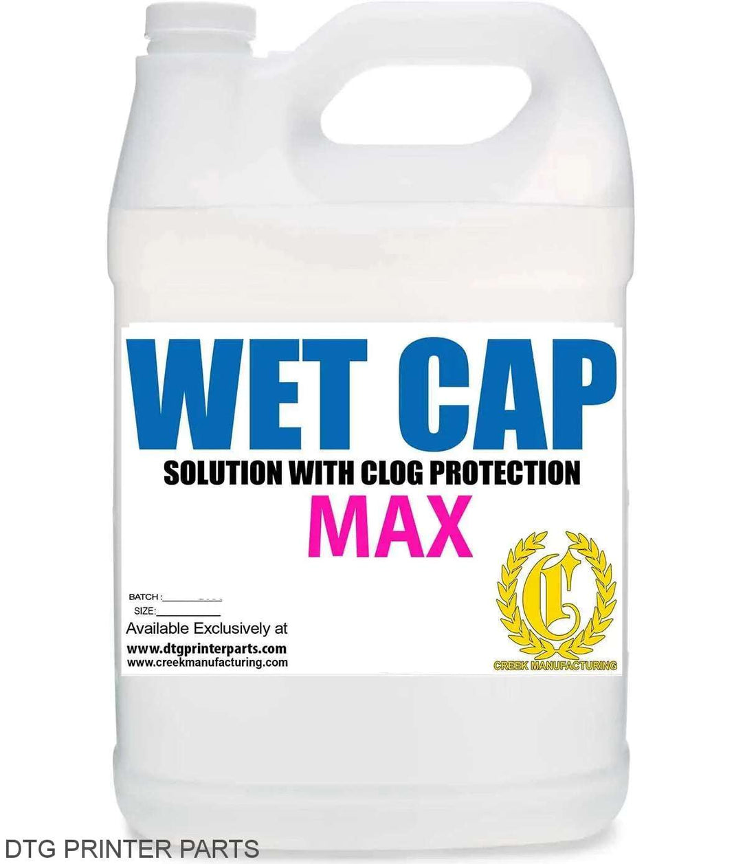 Wet Cap Max With Clog Protection &amp; Moisturizing for DTF &amp; DTG