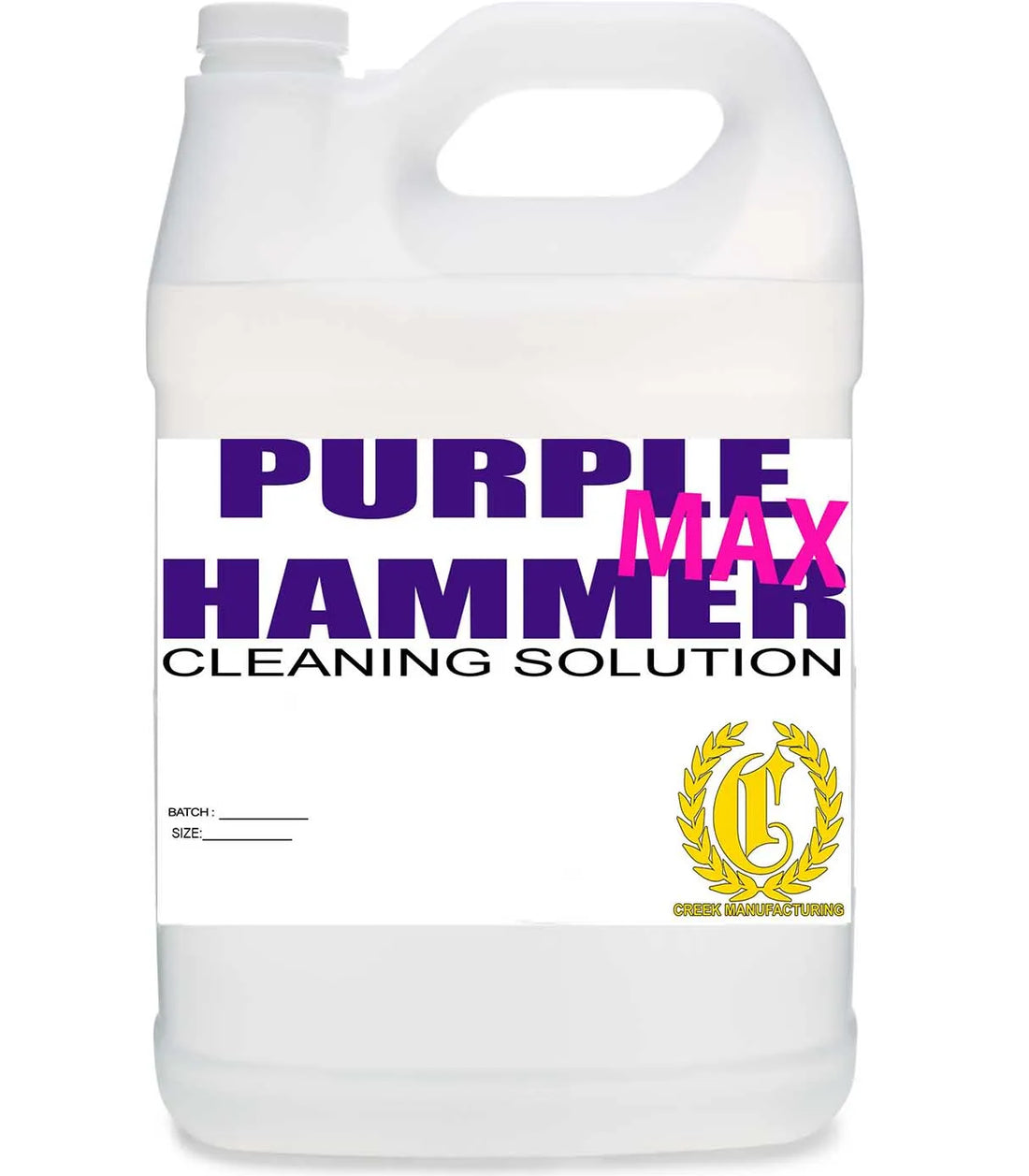 HV Purple Hammer Cleaning Solution for Mid Viscosity Heads